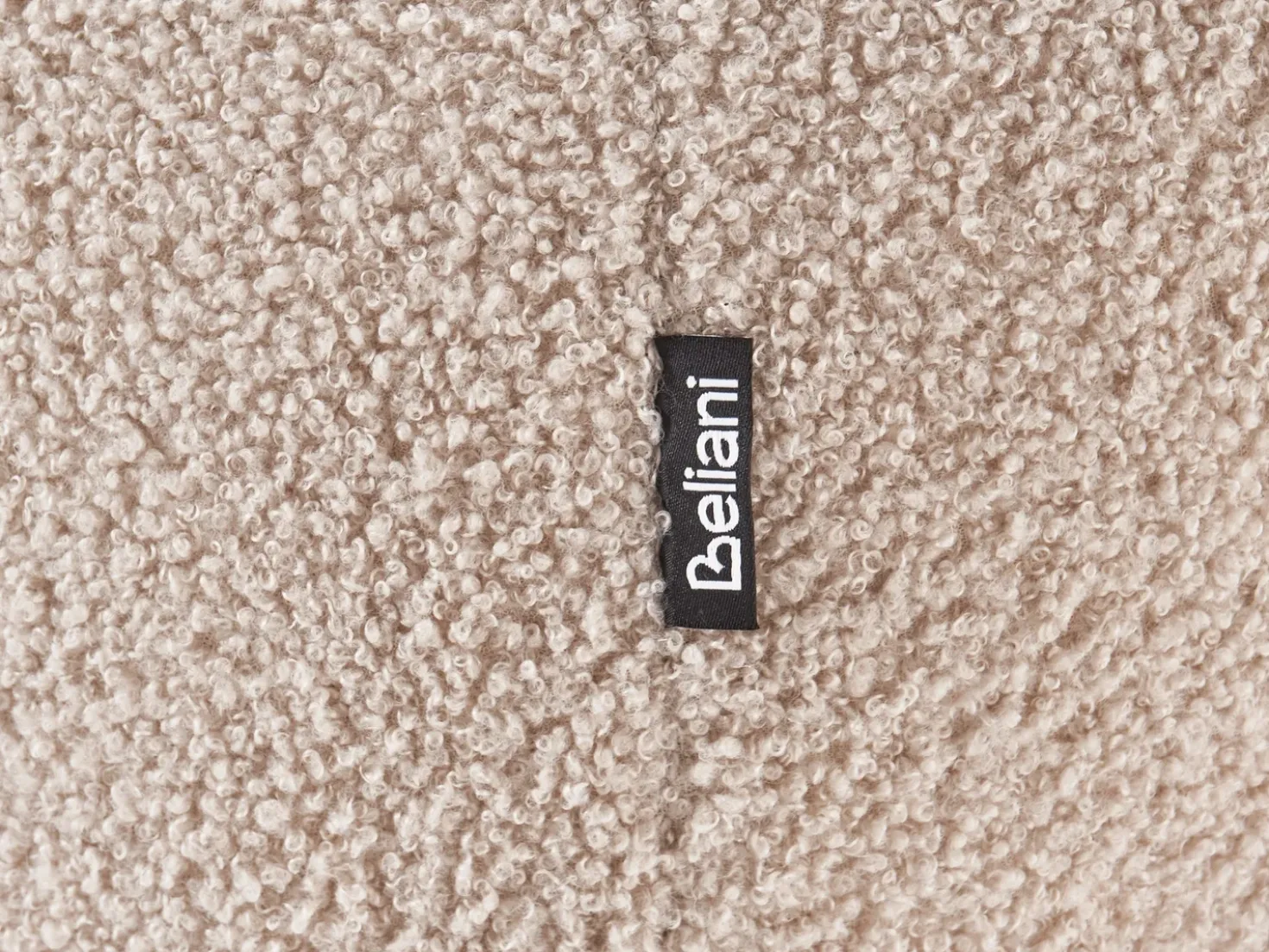 Fodskammel MJALBI Boucle Beige