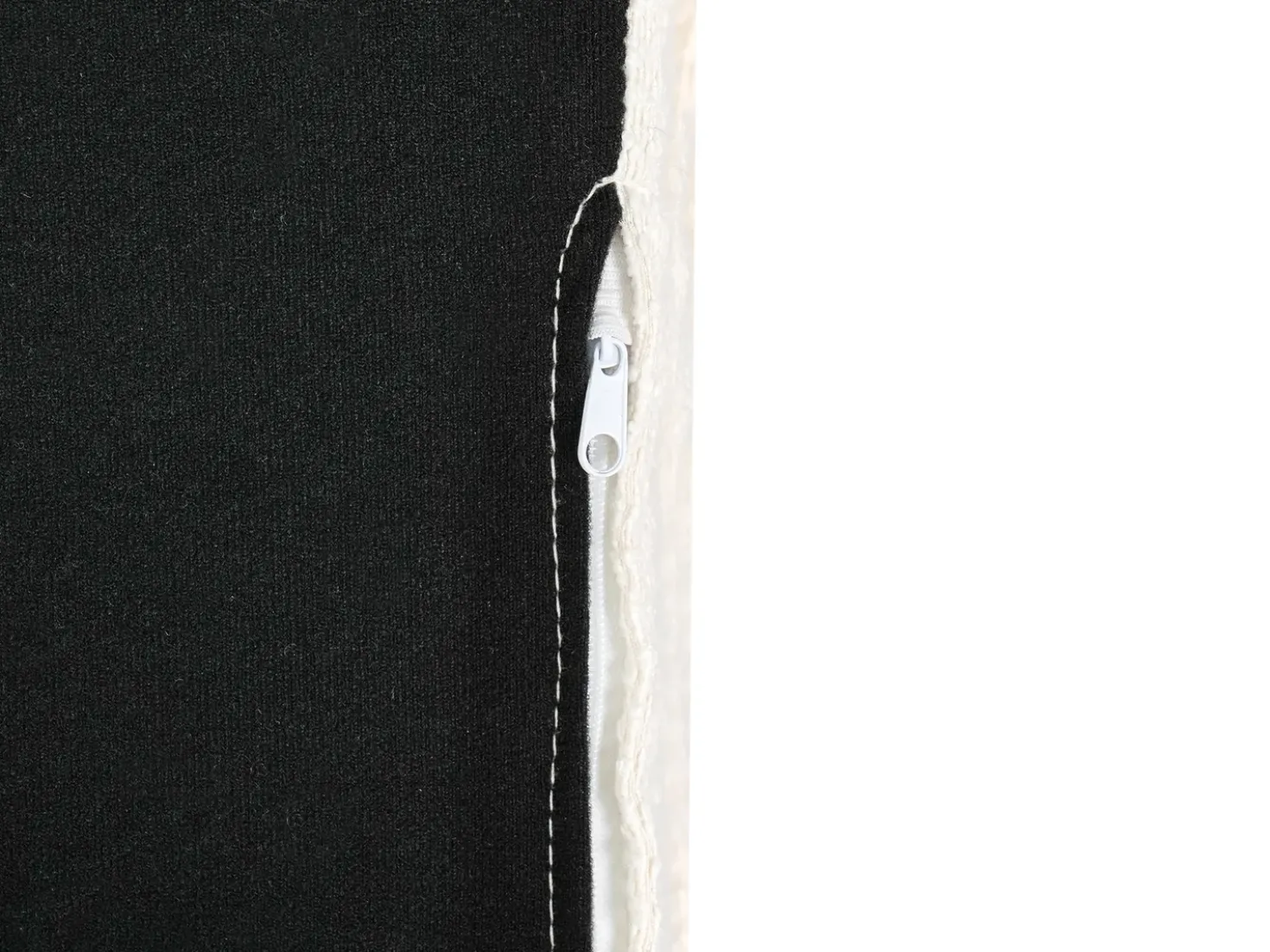 Fodskammel RENDERS Boucle Cremehvid