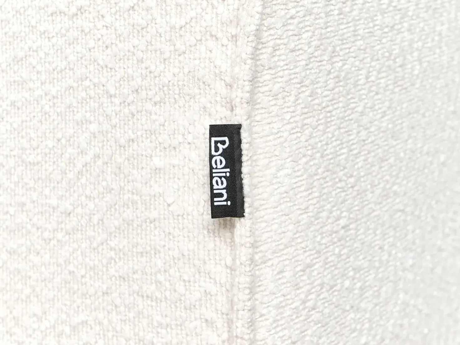 Fodskammel RENDERS Boucle Cremehvid