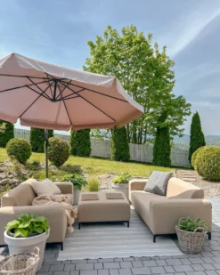 Fodskammel ROVIGO Beige