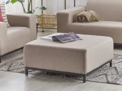 Fodskammel ROVIGO Beige