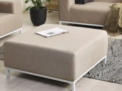 Fodskammel ROVIGO Beige