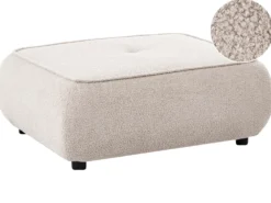 Fodskammel SALLA Boucle Beige