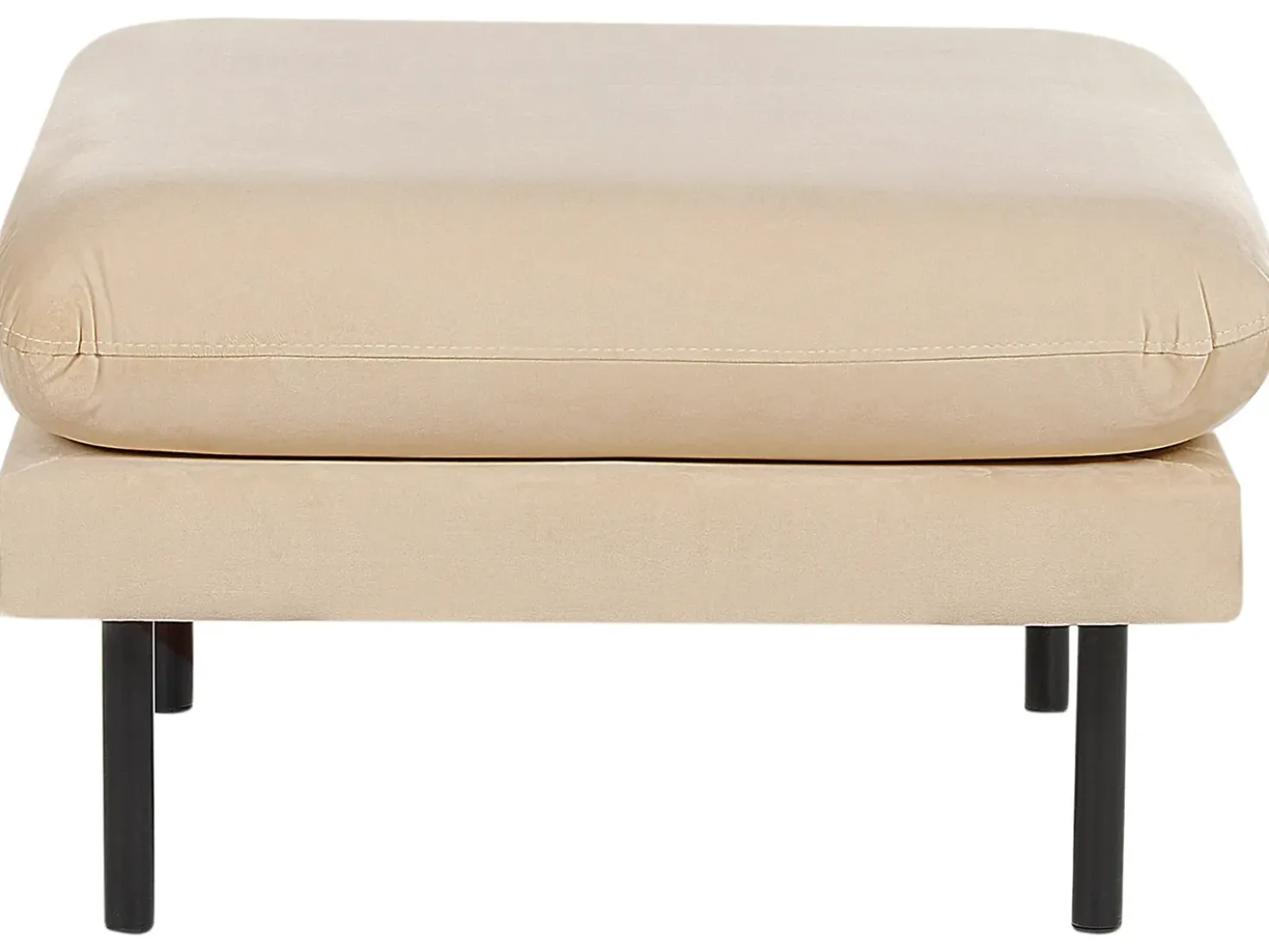 Fodskammel VINTERBRO Velour Beige