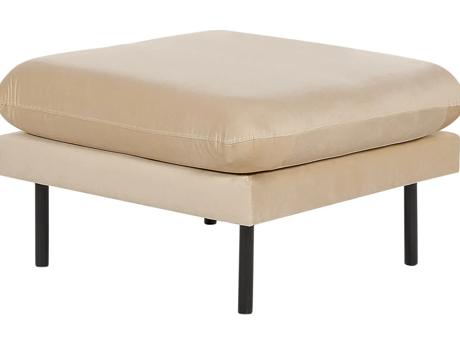 Fodskammel VINTERBRO Velour Beige