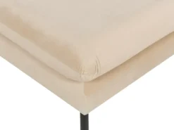 Fodskammel VINTERBRO Velour Beige