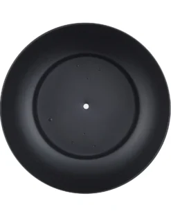 Forhøjet plantekrukke AGROS 30 cm Sort Metal
