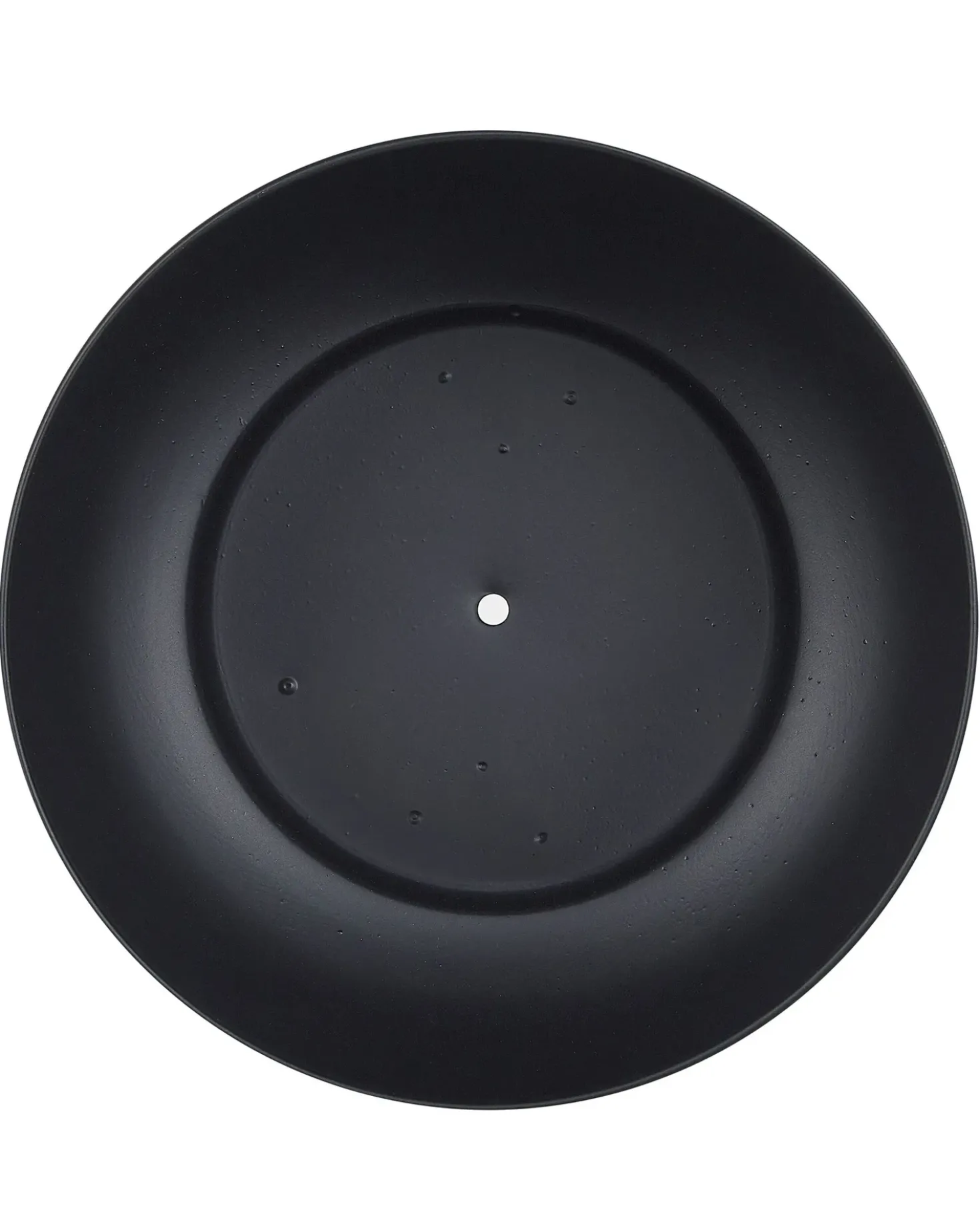 Forhøjet plantekrukke AGROS 30 cm Sort Metal
