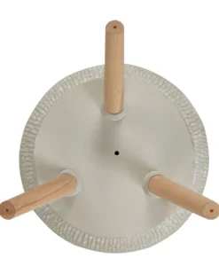 Forhøjet plantekrukke ATHAEA 37 cm Beige