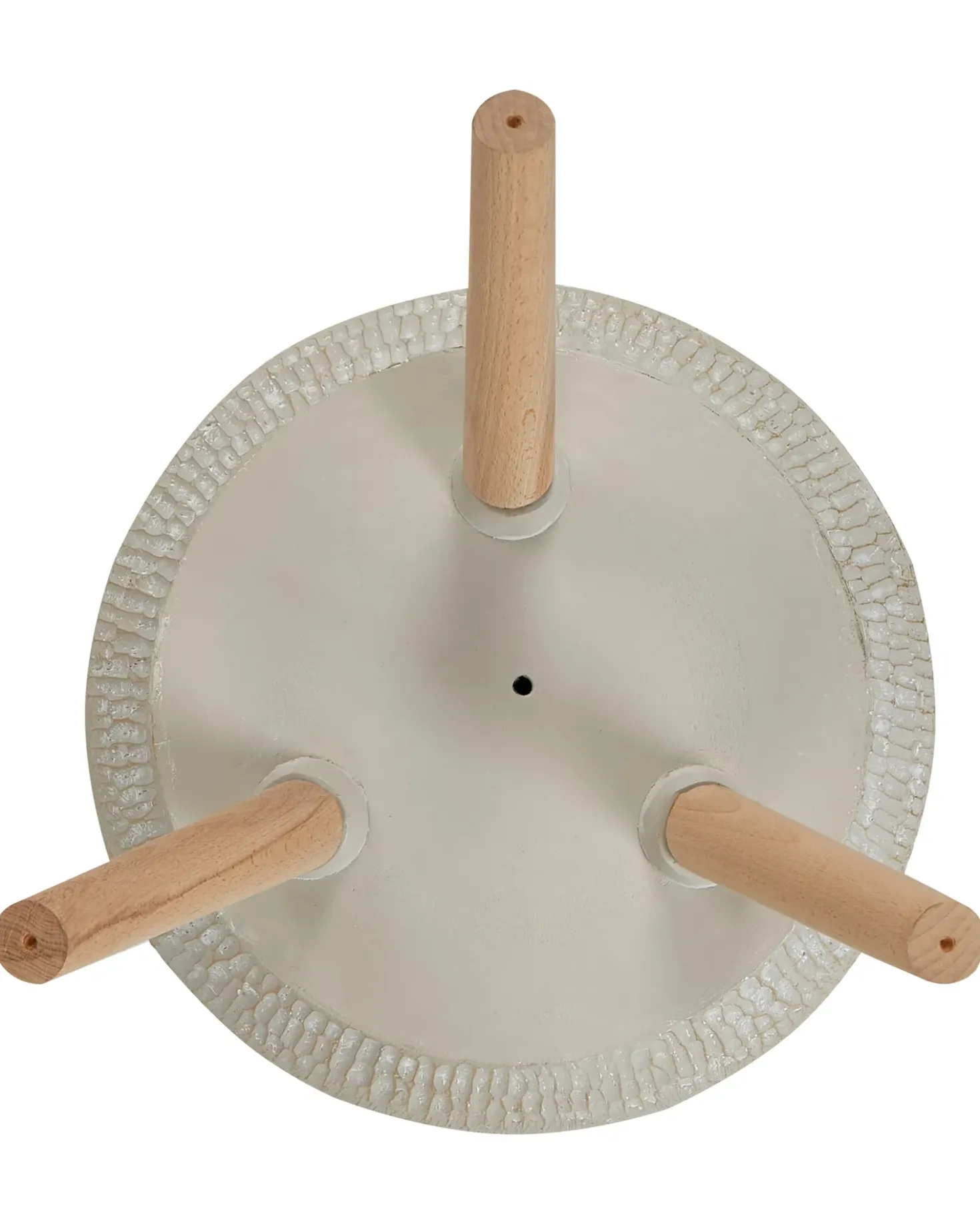 Forhøjet plantekrukke ATHAEA 37 cm Beige