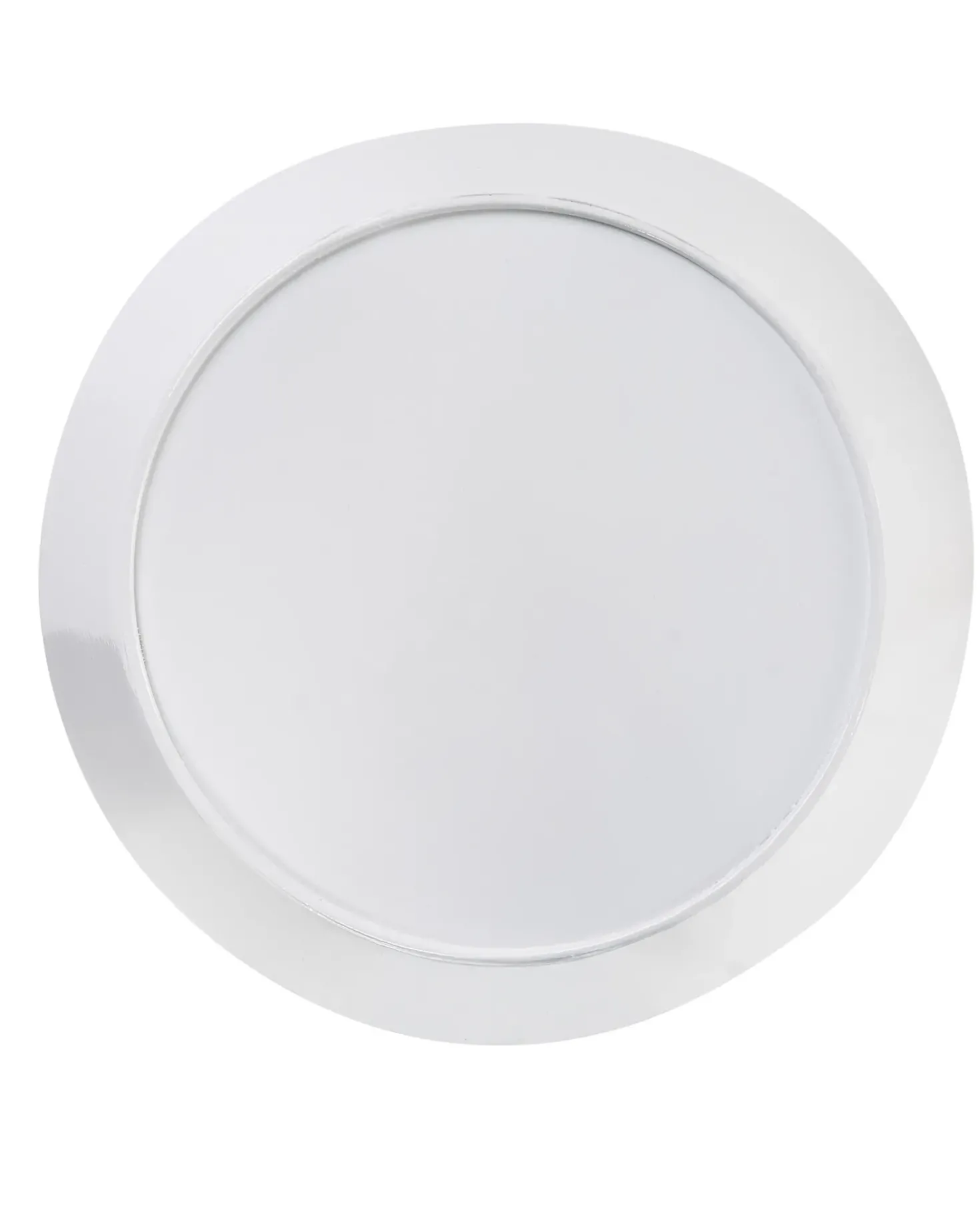 Forhøjet plantekrukke HYBRIDUM Metal 33 cm Hvid