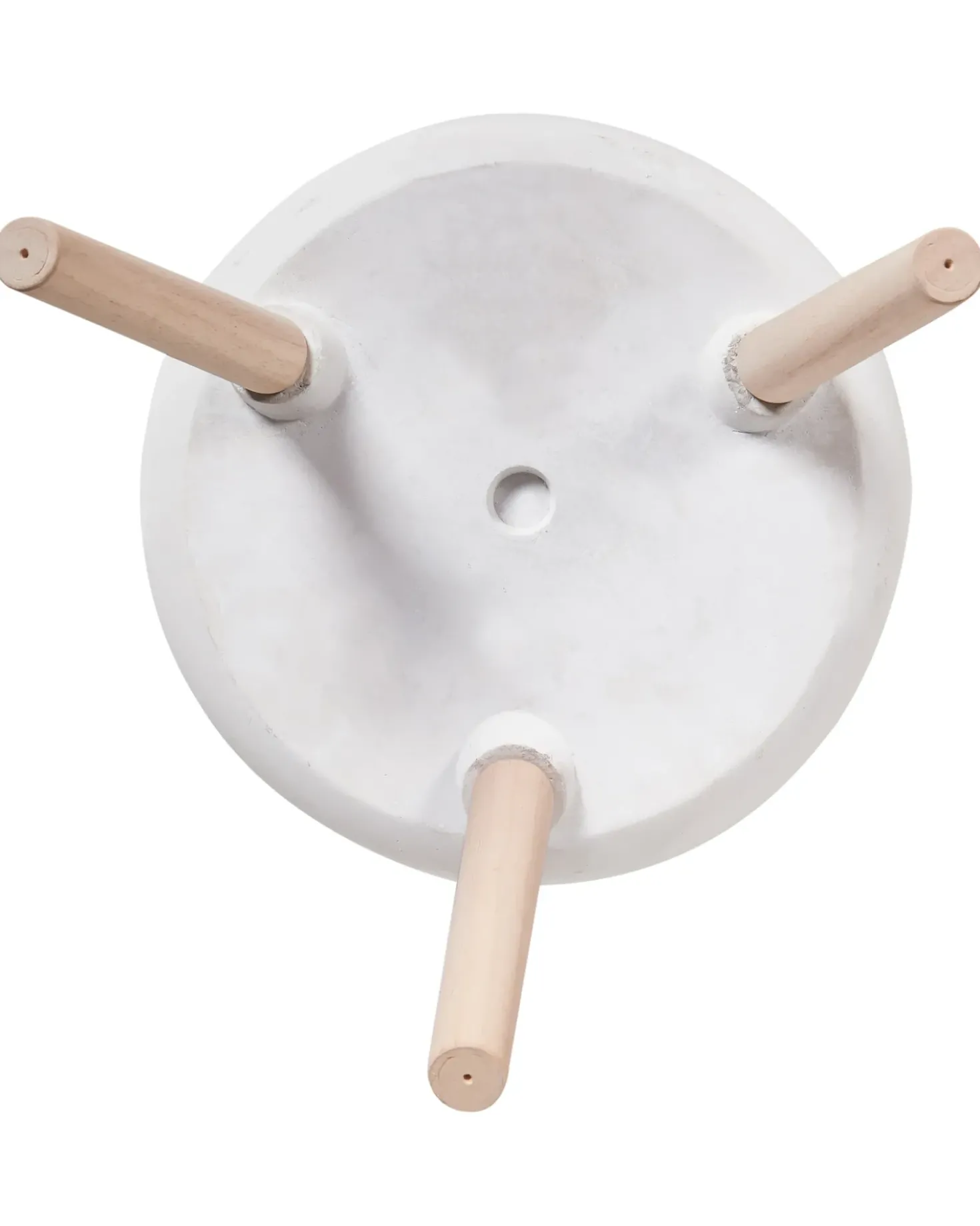 Forhøjet plantekrukke MACLURA 35 cm Lys Beige