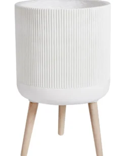 Forhøjet plantekrukke MACLURA 35 cm Lys Beige