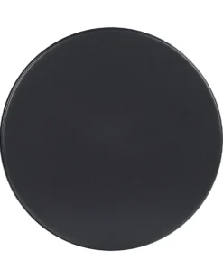 Forhøjet plantekrukke MILEA 16 cm Sort Metal