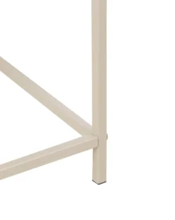 Forhøjet plantekrukke TAPIEN Metal 70 cm Beige