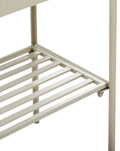 Forhøjet plantekrukke VINCA Metal 70 cm Beige