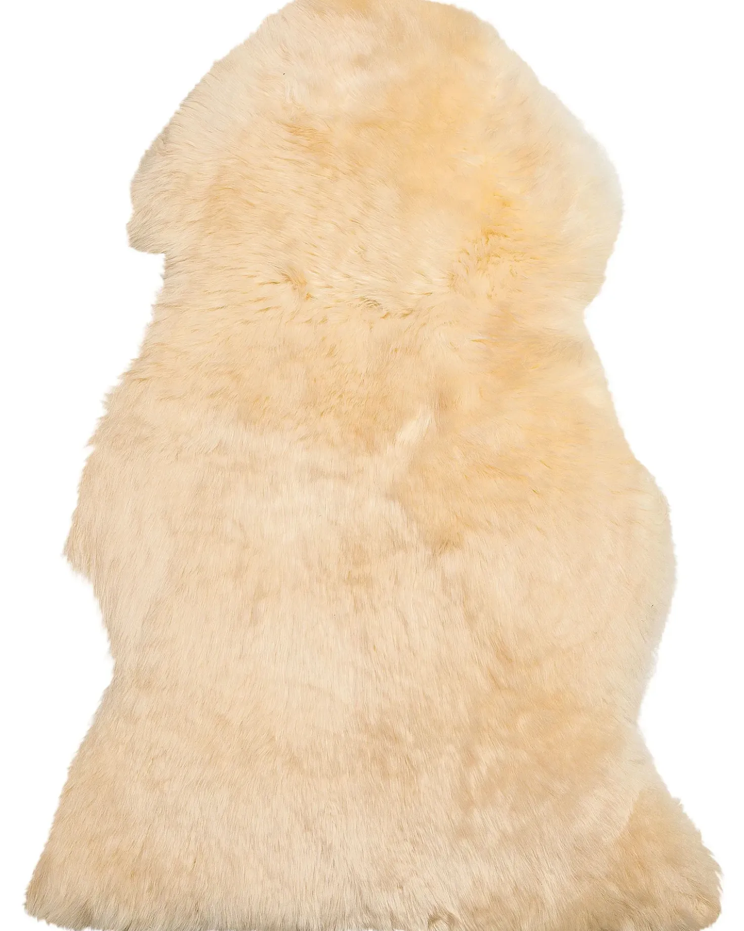 fåreskindstæppe ULURU Beige 65 x 110 cm