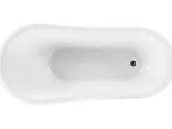 Fritstående badekar CAYMAN 153 x 77 cm Rød