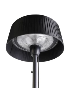 Fritstående infrarød terrassevarmer OLLERIA 1500 W Sort