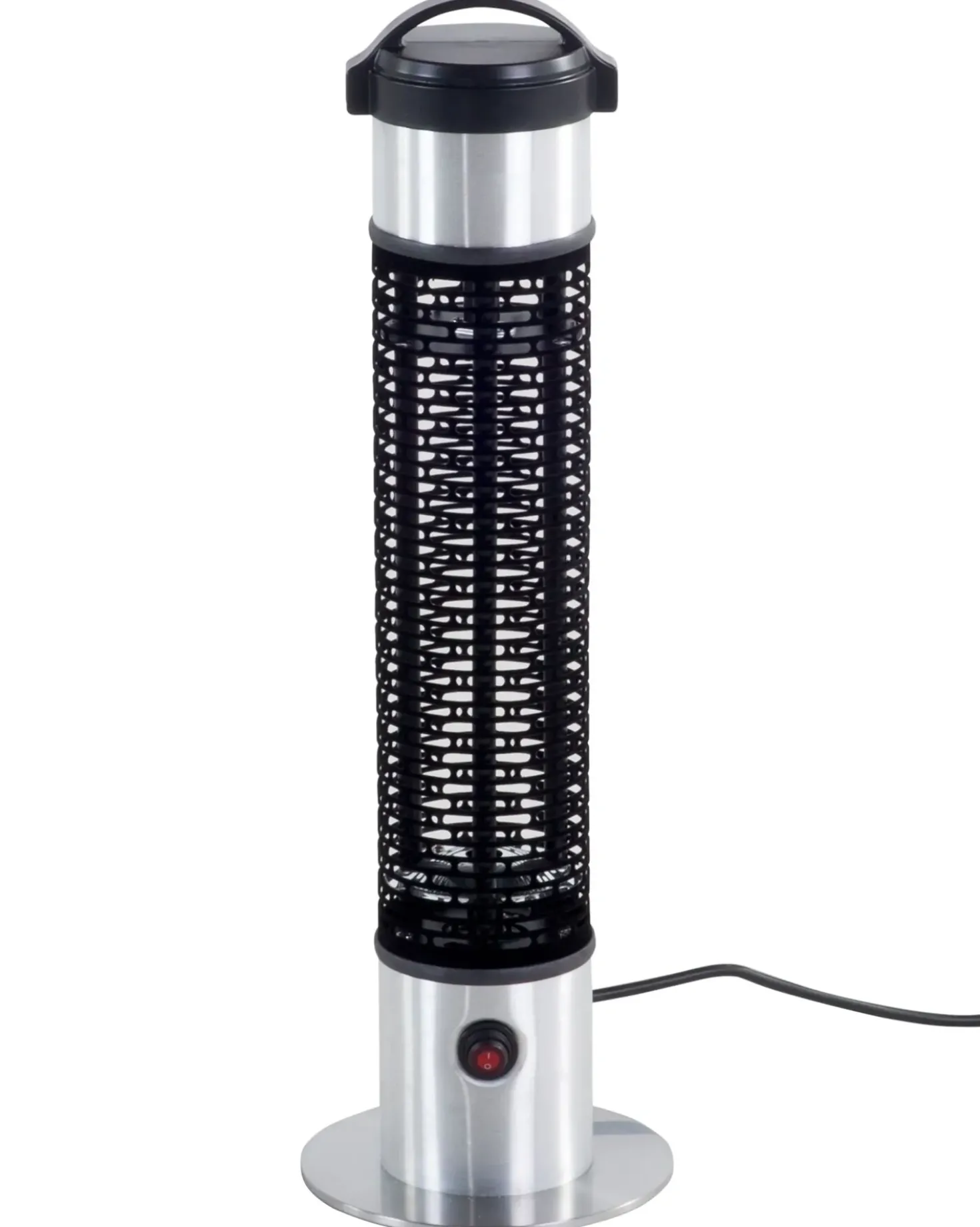 Fritstående infrarød terrassevarmer VEZUVIO 800 W Sort