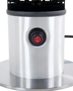 Fritstående infrarød terrassevarmer VEZUVIO 800 W Sort