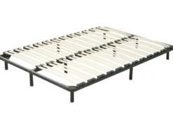 Fritstående sengebund med lameller COMBOURG 180 x 200 cm