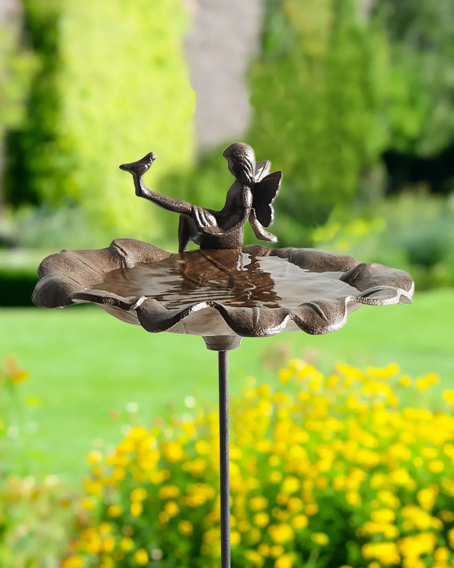Fuglebad MAGPIE Brun