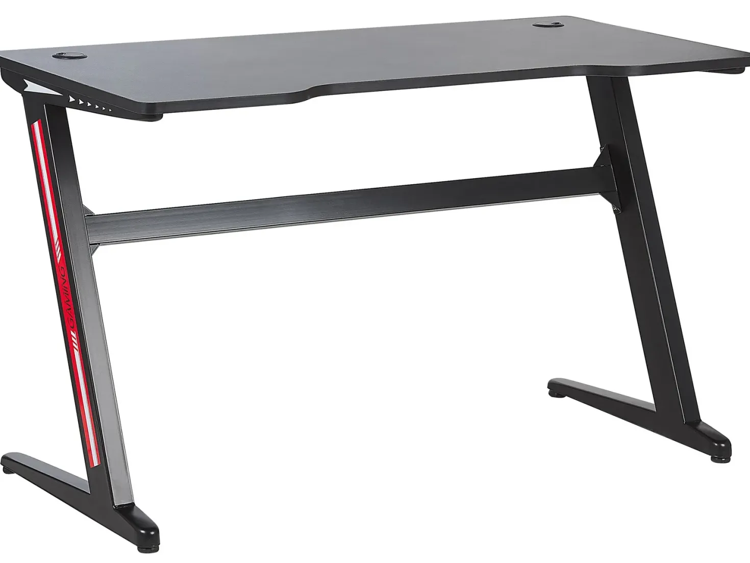 Gaming Bord DARFUR Sort 120 cm 60 cm RGB LED