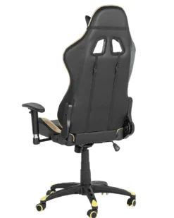 Gamingstol KNIGHT Kunstlæder Guld