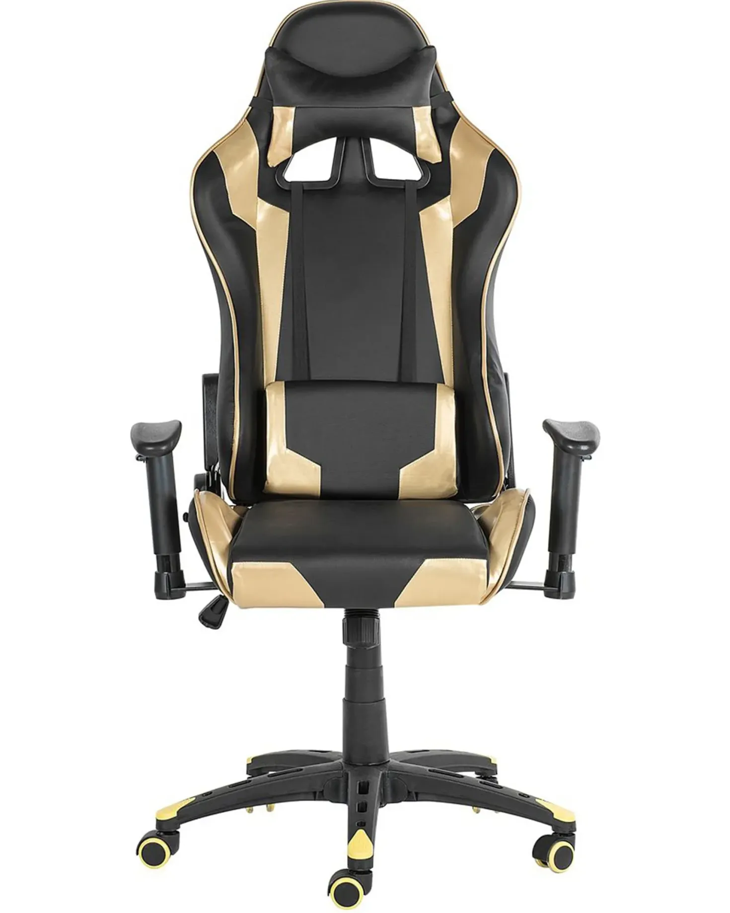 Gamingstol KNIGHT Kunstlæder Guld