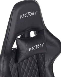 Gamingstol VICTORY Kunstlæder Sort