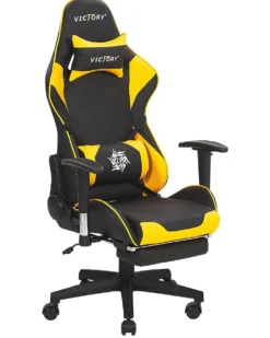 Gamingstol VICTORY Kunstlæder Gul