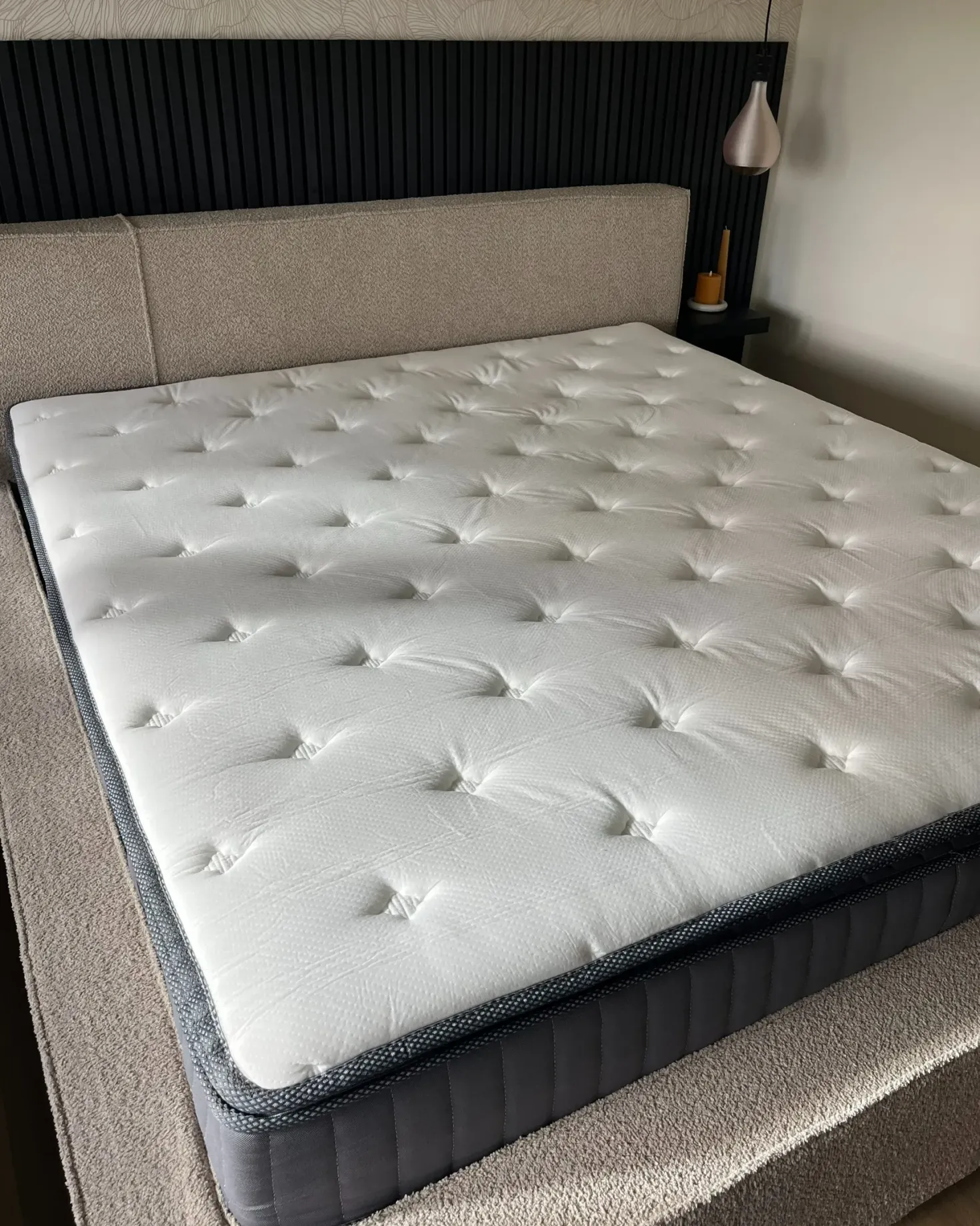 Gel memoryskum pocketfjedre madras PLEASANT H3/4 Fast 180 x 200 cm