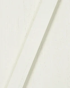 Glas vitrineskab KALBARRI 80 cm Brun/hvid