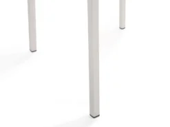 GROSSETO 6 personers Havemøbelsæt Sort/beige Hærdet glas
