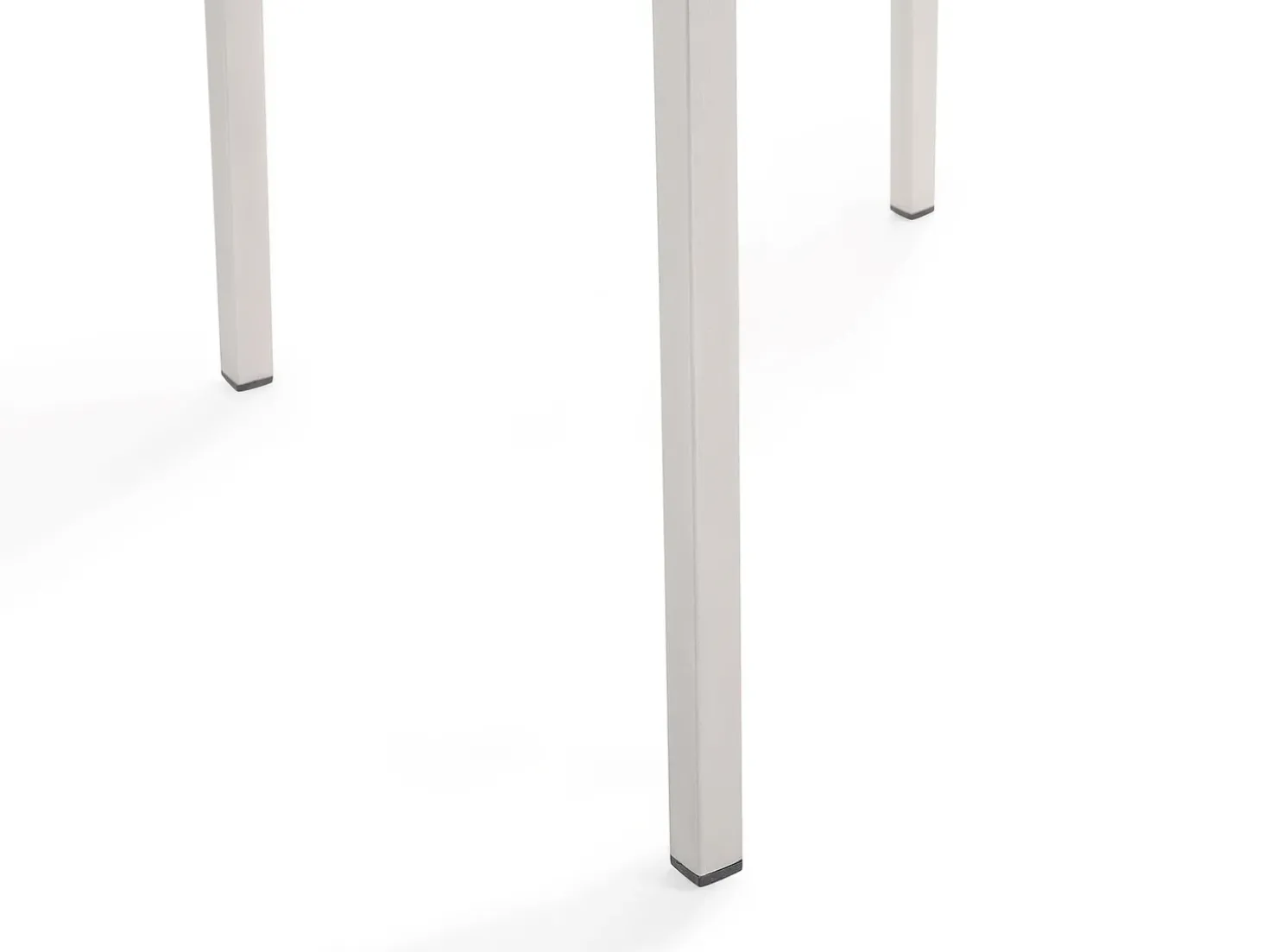 GROSSETO 6 personers Havemøbelsæt Sort/beige Hærdet glas