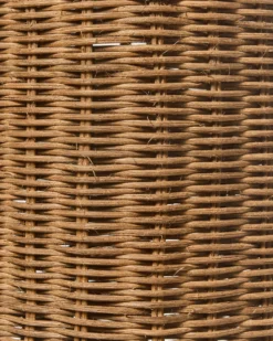 Gulvlampe ALERO Rattan Naturlig