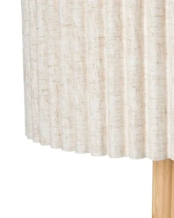 Gulvlampe BELESSA Hør Lys Beige