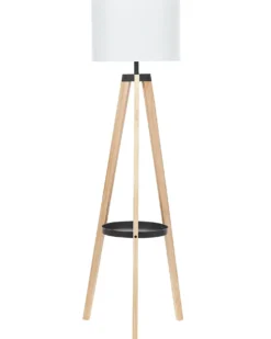 Gulvlampe BLUFF Fyretræ Hvid