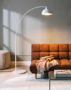 Gulvlampe CAGAYAN Metal Hvid
