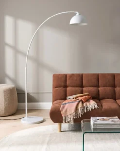 Gulvlampe CAGAYAN Metal Hvid