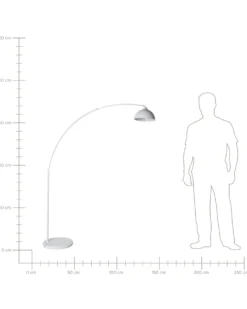 Gulvlampe CAGAYAN Metal Hvid