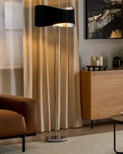 Gulvlampe CALVILLO Metal Sølv