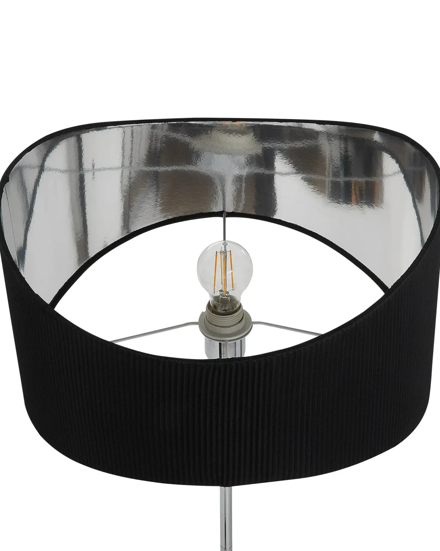 Gulvlampe CALVILLO Metal Sølv
