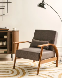 Gulvlampe DINTEL Metal Sølv