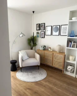 Gulvlampe DINTEL Metal Sølv