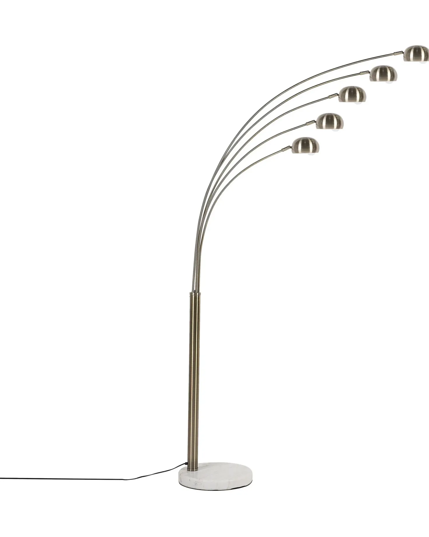 Gulvlampe FLINDERS Justerbar Metal Guld