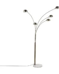 Gulvlampe FLINDERS Justerbar Metal Guld