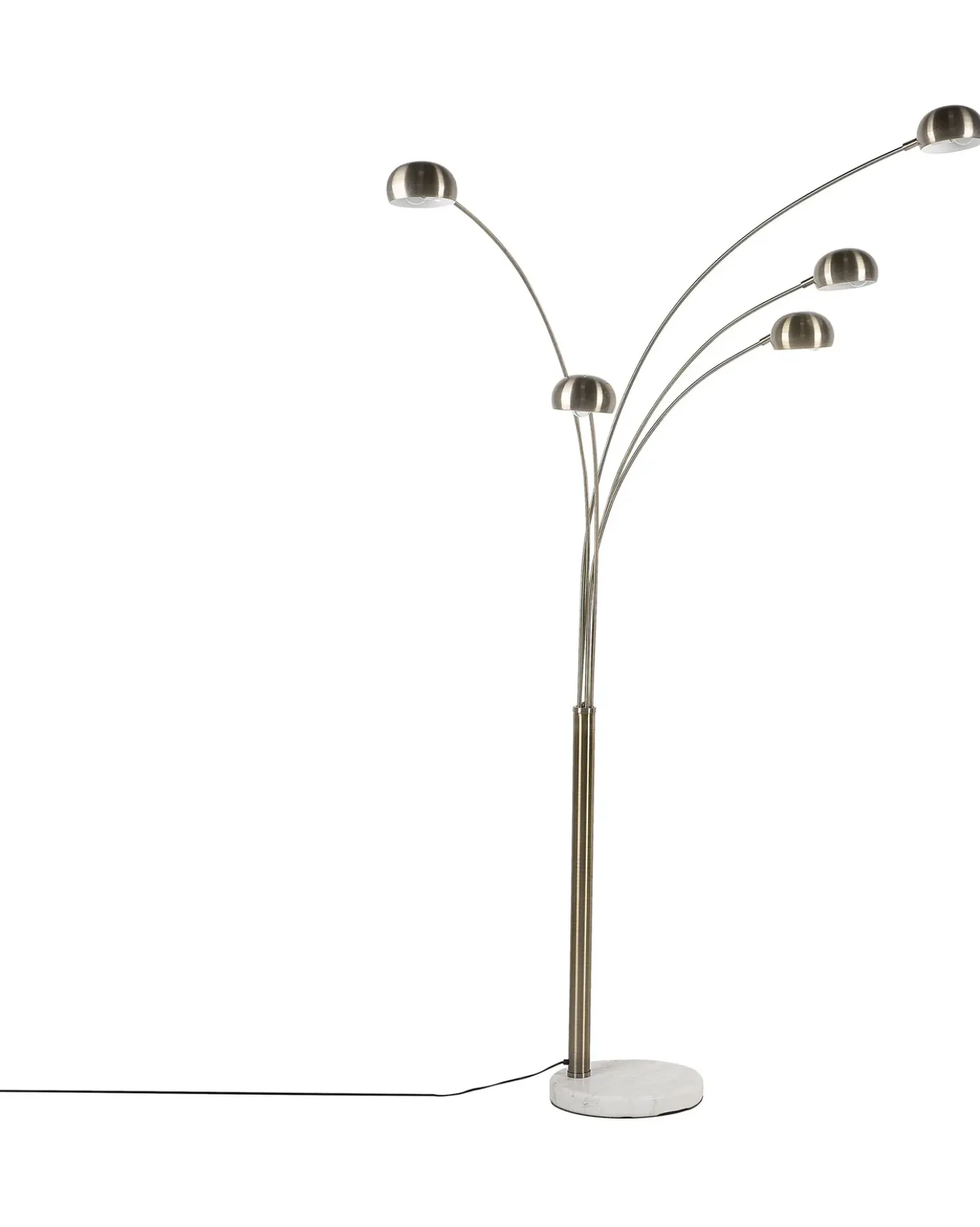 Gulvlampe FLINDERS Justerbar Metal Guld