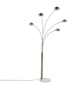 Gulvlampe FLINDERS Justerbar Metal Guld